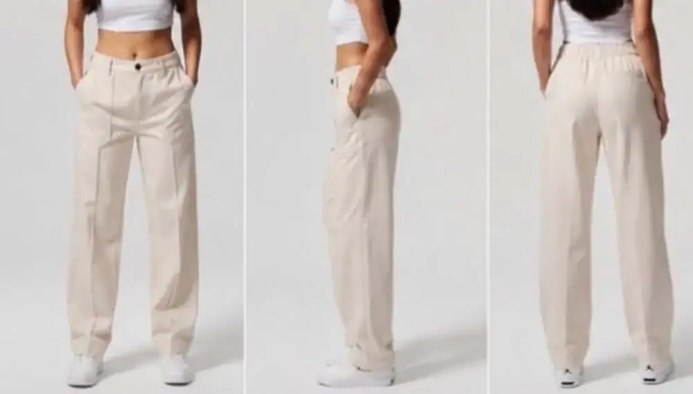 Jordan Flight Women's Standard Fit Wide-Leg Canvas Pants